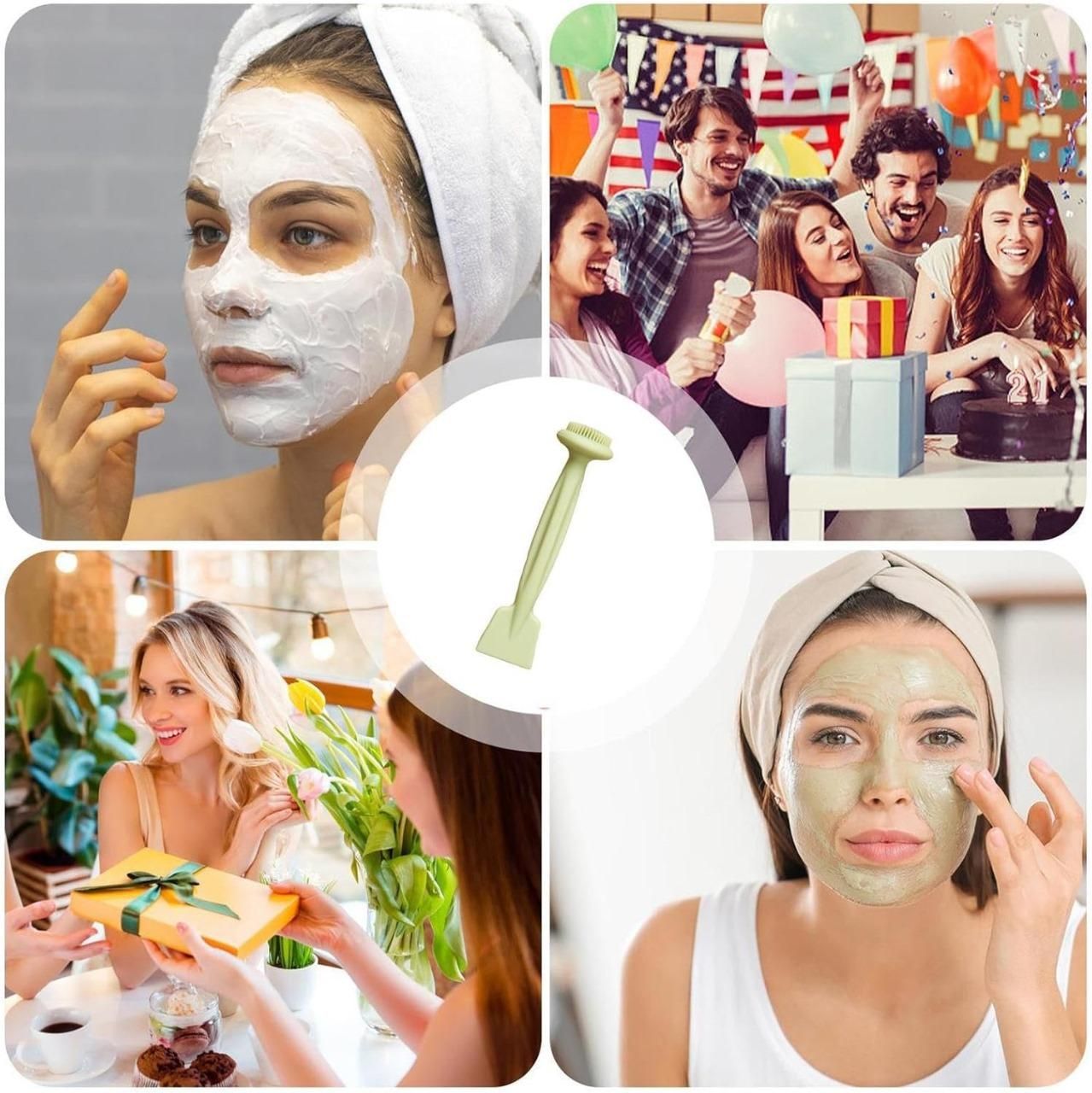 Double Headed Face Cleansing