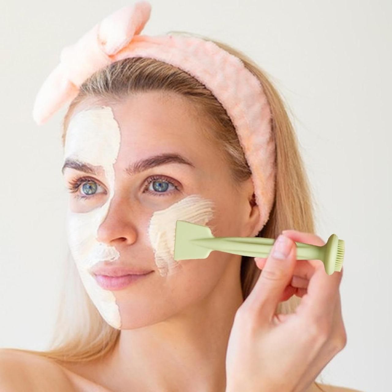 Double Headed Face Cleansing