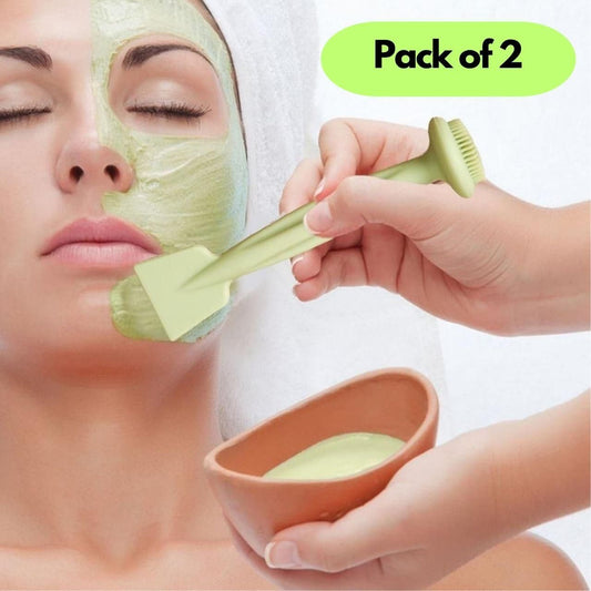 Double Headed Face Cleansing