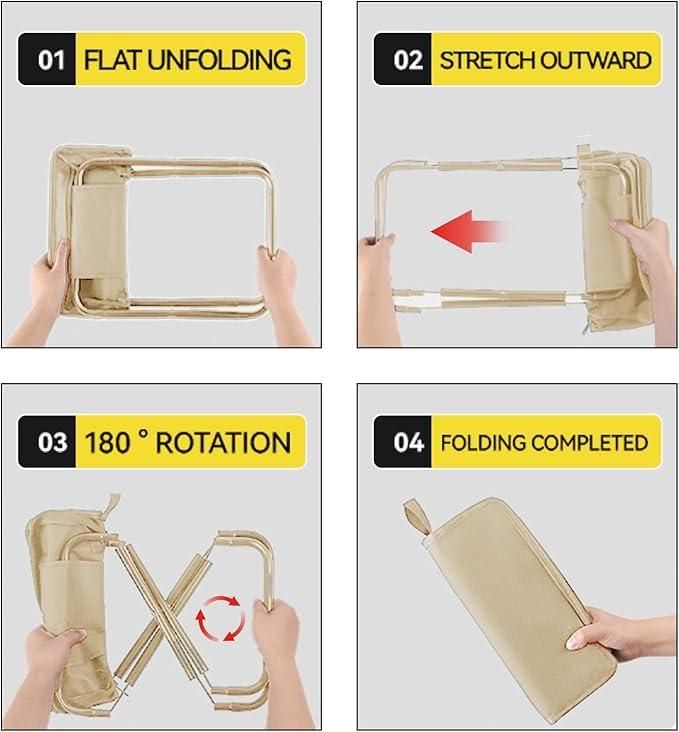 Zipper Folding Stool