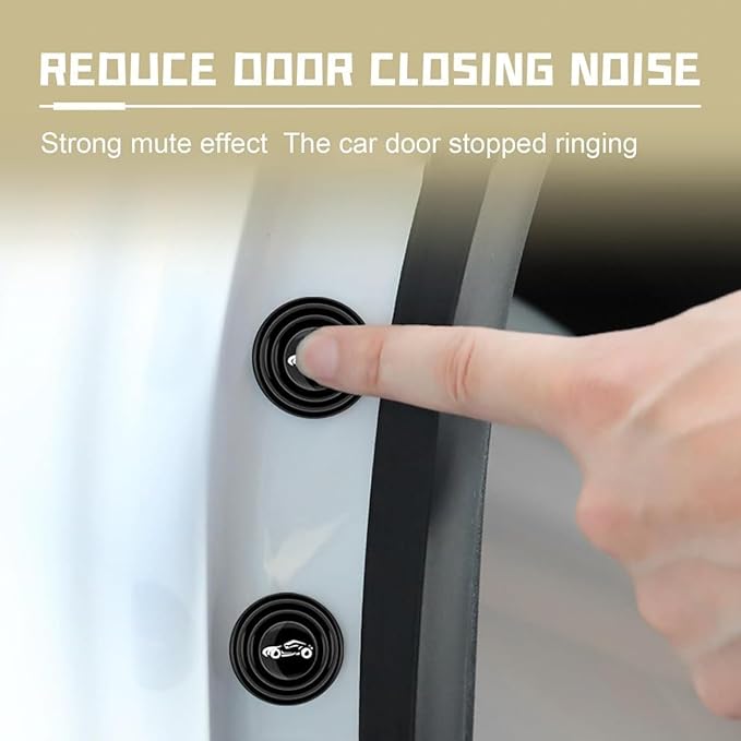 Shock Absorber Car Bumper Protector (Pack of 8)