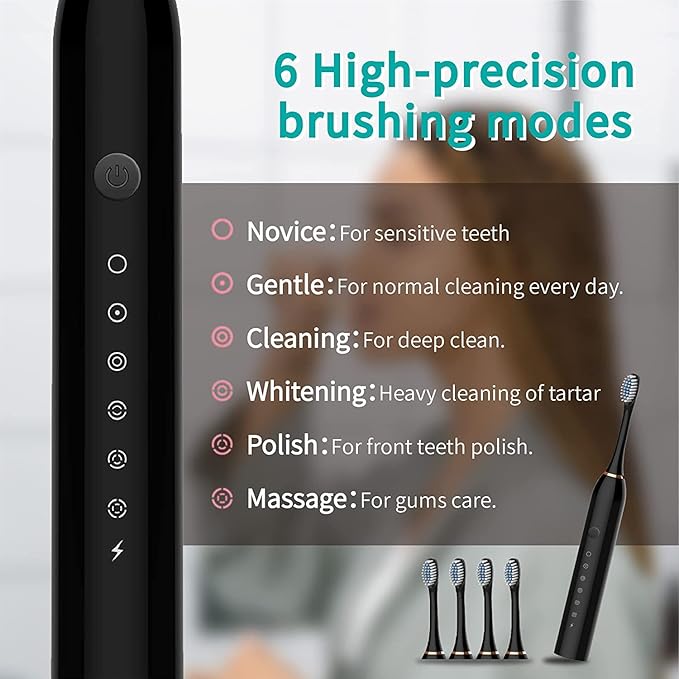 Electric Toothbrush, Teeth & Gums Care Toothbrushes Electric Toothbrush