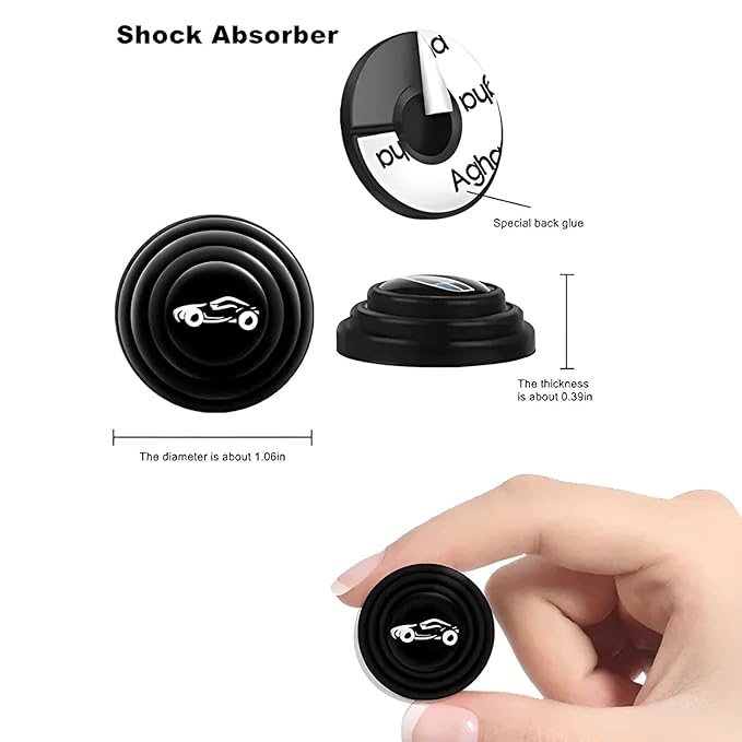 Shock Absorber Car Bumper Protector (Pack of 8)